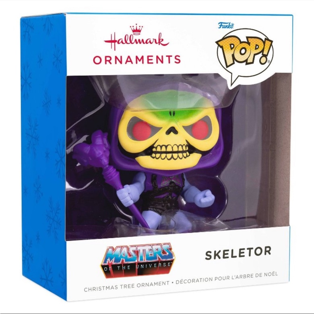 NEW Hallmark Funko Pop Masters of The Universe Skeletor Christmas Tree Ornament